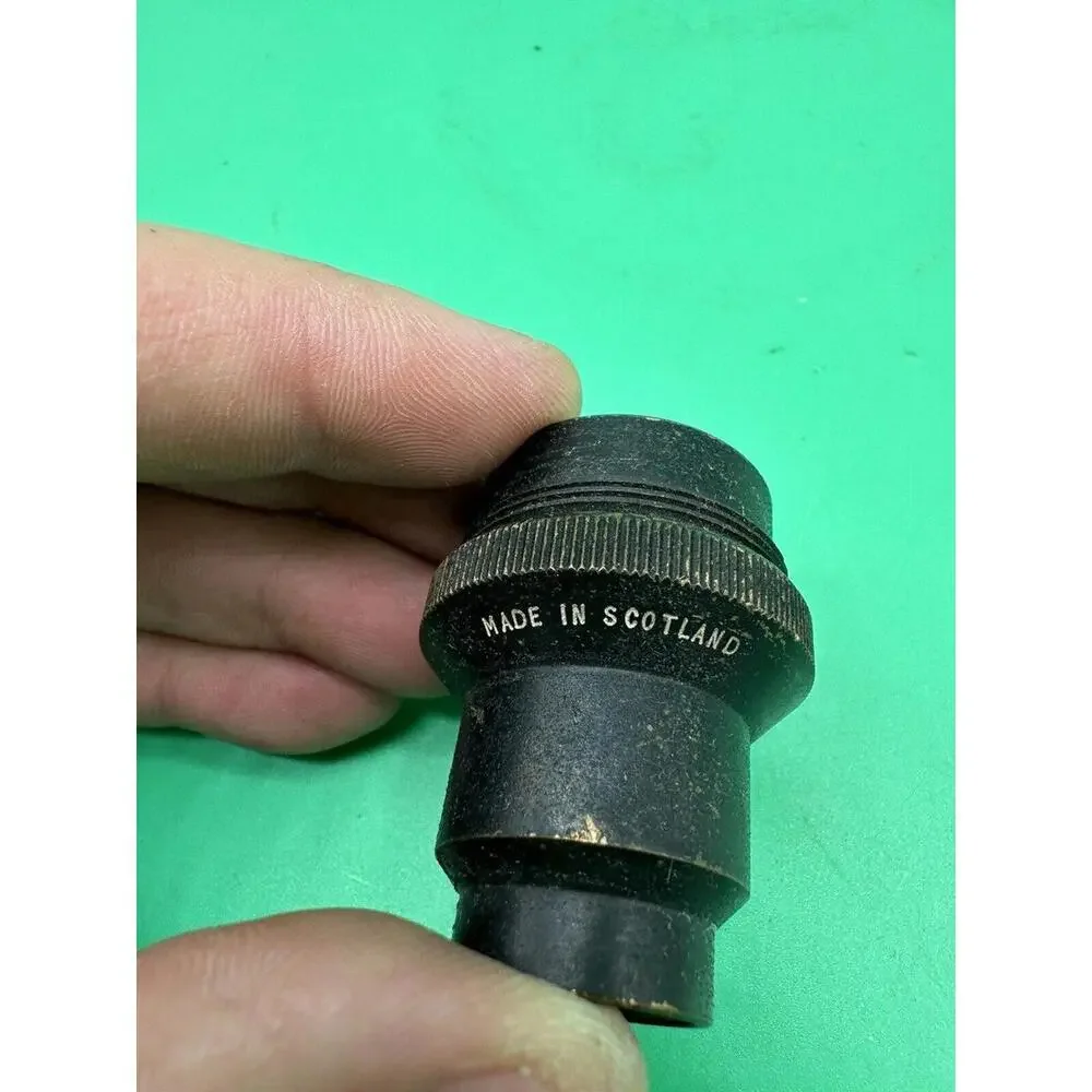 Vintage Simlar 1:6.3 F8.7cm Telescope Microscope Lens Rare Made In Scotland